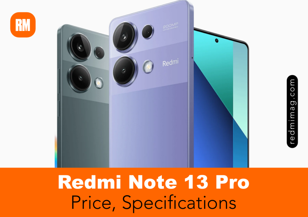 Redmi Note 13 Pro Price in Pakistan – Official & Market Rates